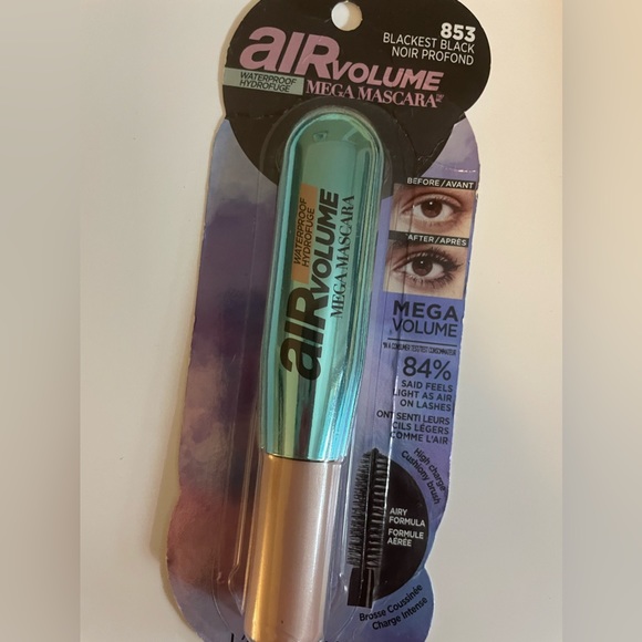 L’Oréal Air Volume Mega Mascara Blackest/Black - Picture 2 of 5